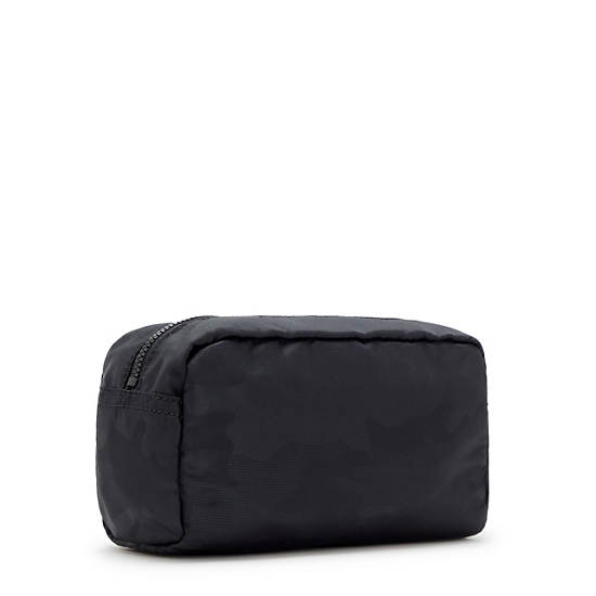 Sacs Kipling Gleam Printed Pouch Noir |XAZG-09199123