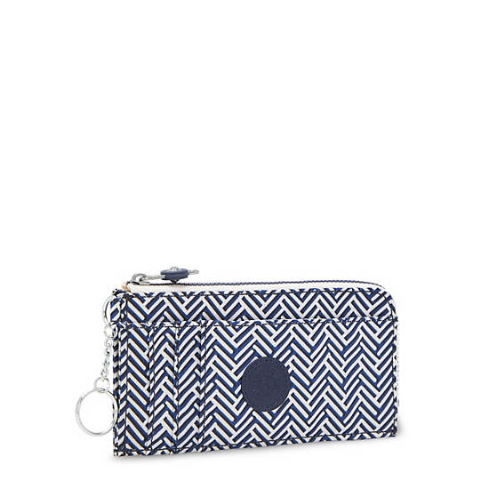 Portefeuilles Kipling Dafni Printed Wallet Bleu |BPZU-71975758