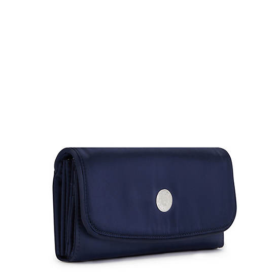 Portefeuilles Kipling Money Land Snap Wallet Bleu Marine |XXRB-31679459