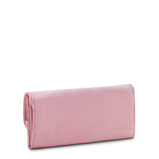 Portefeuilles Kipling Money Land Snap Wallet Rose |GOGN-35272345