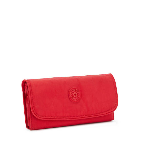 Portefeuilles Kipling Money Land Snap Wallet Rouge |PMIQ-50381005