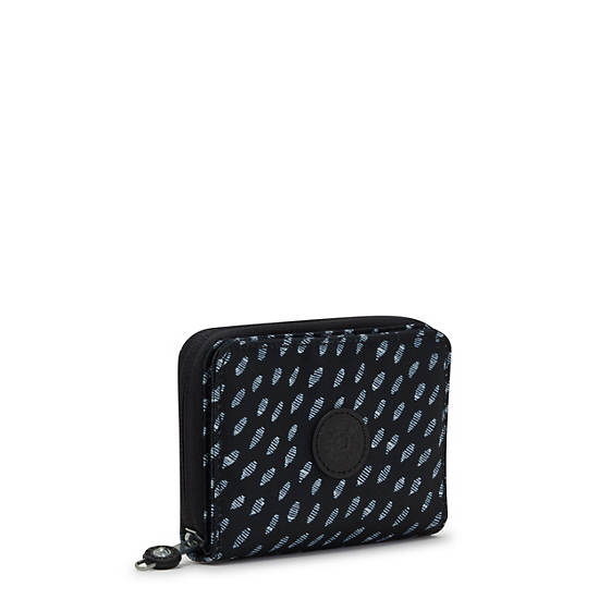 Portefeuilles Kipling Money Love Classiche Printed Small Wallet Noir |DWAZ-74754222