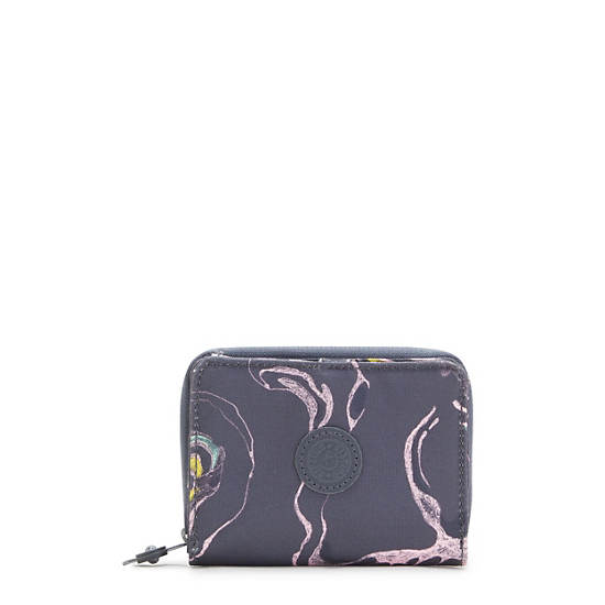 Portefeuilles Kipling Money Love Classiche Printed Small Wallet Grise |HZTL-87108500