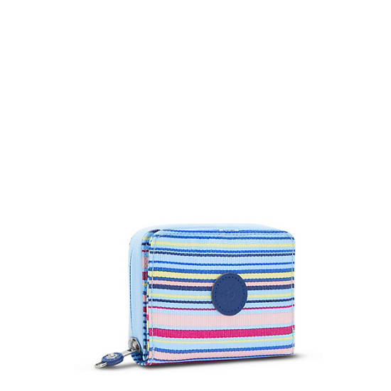 Portefeuilles Kipling Money Love Classiche Printed Small Wallet Bleu |PPEU-90655628