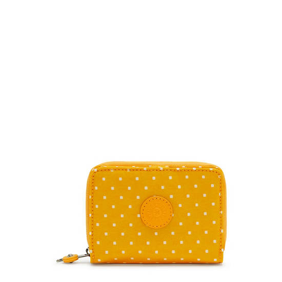 Portefeuilles Kipling Money Love Classiche Printed Small Wallet Jaune |OYNG-96101158