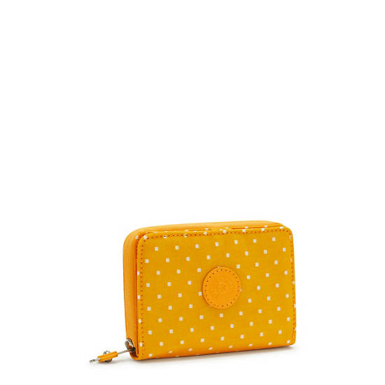 Portefeuilles Kipling Money Love Classiche Printed Small Wallet Jaune |OYNG-96101158