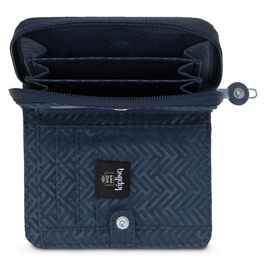 Portefeuilles Kipling Money Love Classiche Small Wallet Bleu |GXXJ-06108669