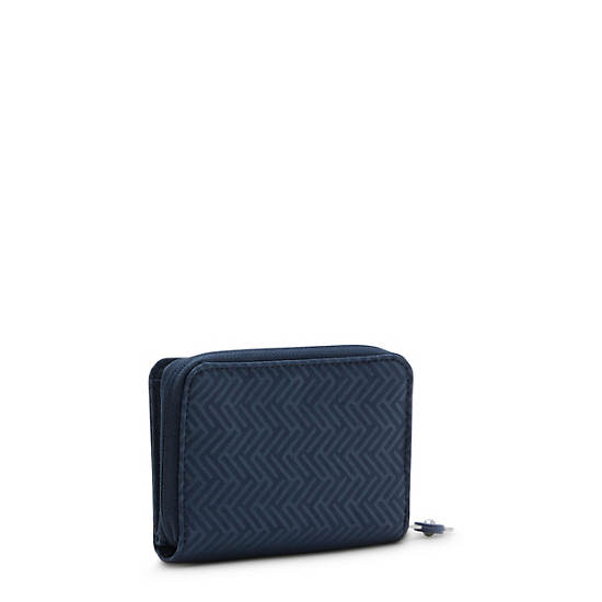 Portefeuilles Kipling Money Love Classiche Small Wallet Bleu |GXXJ-06108669