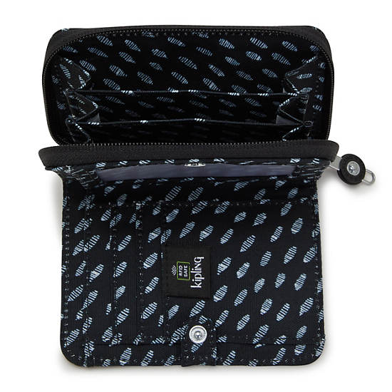 Portefeuilles Kipling Money Love Printed Small Wallet Noir |YPUW-96895174