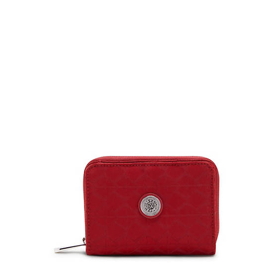 Portefeuilles Kipling Money Love Small Wallet Rouge |KDCO-19541640