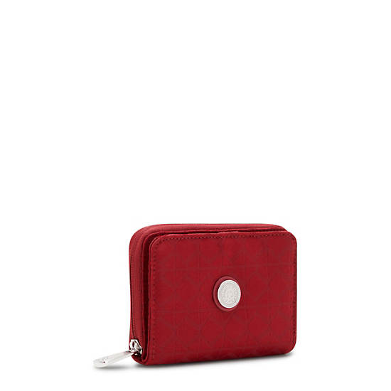 Portefeuilles Kipling Money Love Small Wallet Rouge |KDCO-19541640