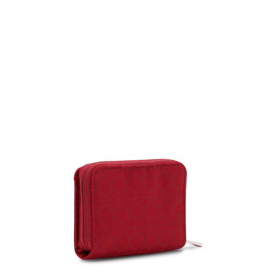 Portefeuilles Kipling Money Love Small Wallet Rouge |KDCO-19541640