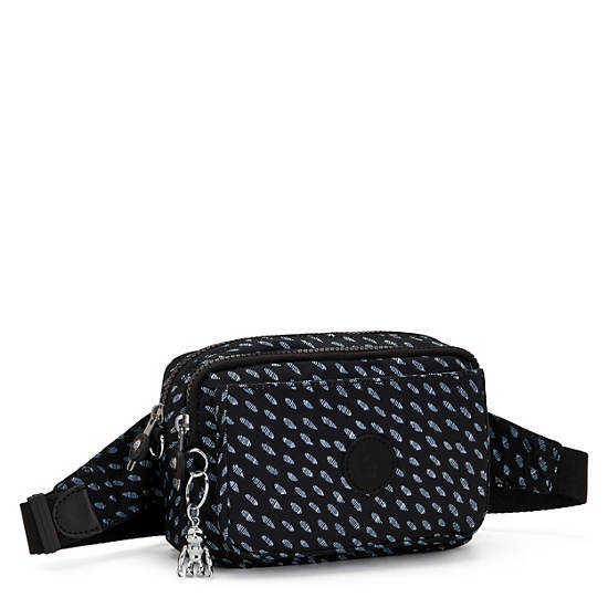 Sacs Crossbody Kipling Abanu Multi Printed Convertible Noir |JFEQ-47923066