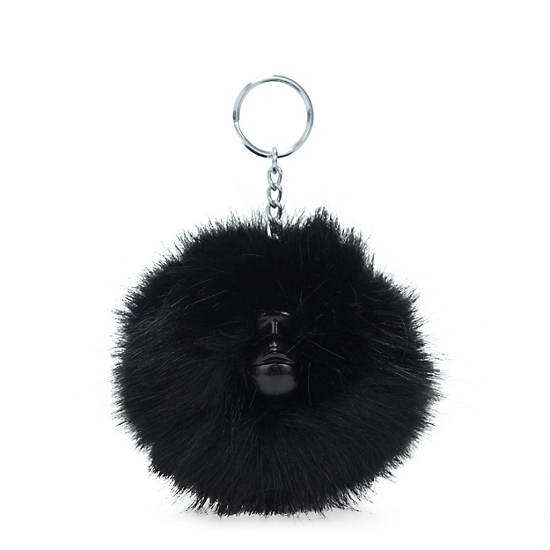 Accessoires Kipling Pompom Monkey Keychain Noir |YEKA-45848047