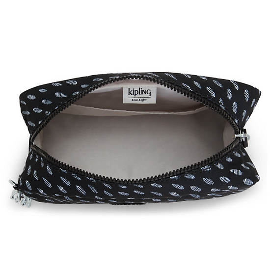 Sacs Kipling Gleam Printed Pouch Bleu |ZDKK-76055535