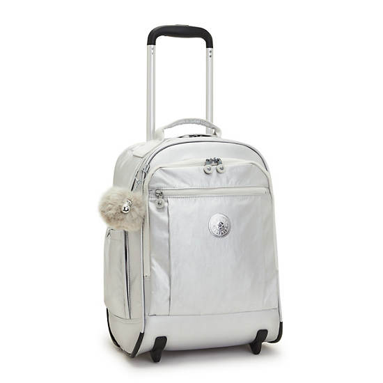 Sacs à Dos Kipling Gaze Large Metallic Rolling Blanche |NQVO-28789990