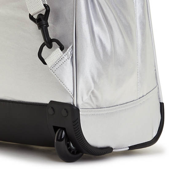 Sacs à Dos Kipling Gaze Large Metallic Rolling Blanche |NQVO-28789990